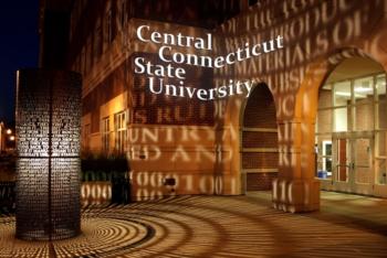 'central connecticut state university' light projection