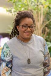 portrait of a smiling young woman