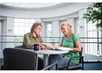 academic discussion at a round table