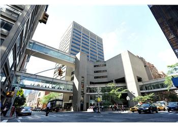 urban campus with sky bridges