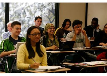 students in a classroom setting