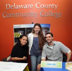 delaware county community college club promotion