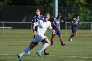 soccer players in action on the field