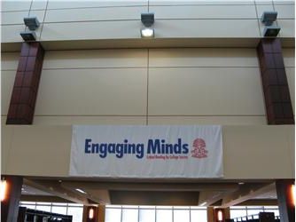 banner reads 'engaging minds'