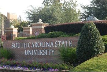 brick entrance sign for south carolina state university