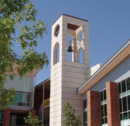 bell tower of an educational institution