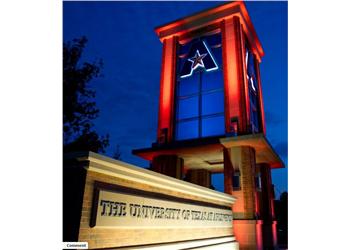 the university of texas at arlington at night