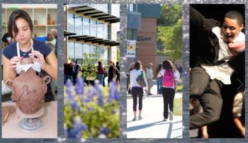 collage of campus activities